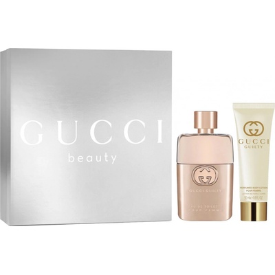 Gucci Guilty Pour Femme dárková sada EDT dámská 50 ml + tělové mléko dámské 50 ml