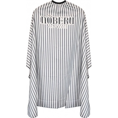 Noberu pruhovaný kadeřnický plášť