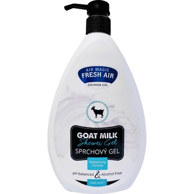 Fresh air sprchový gel Goat Milk 1L