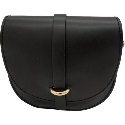 Dámská kožená kabelka DONATELLA 16819 Čierna