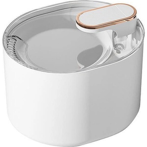  Поилка-фонтан за животни 3l, led светлина, бял (4347-w)