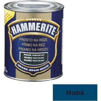 HAMMERITE hladký modrý 0,7l