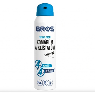 BROS spray proti komárům a klíšťatům 90 ml