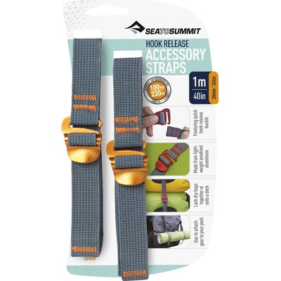Sea To Summit popruh Accessory Strap with Hook Buckle 20mm Webbing 1 m