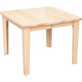 Image 1 of Classic world educational Голяма квадратна маса от дърво за детски център
