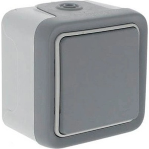 Legrand Девиатор Legrand - Plexo 69711, IP 55, външен монтаж, сив (193569711)