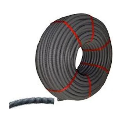 Legrand Гофрирана тръба Ф20 750N 3422 сива, с корда - Legrand Conduits 651220, 100 метра (651220)