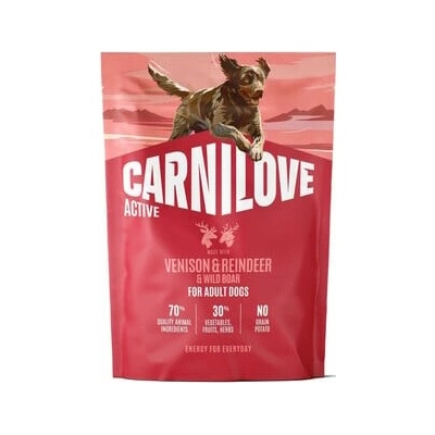 Carnilove Active Adult Venison & Reindeer & Wild Boar 1,5 kg