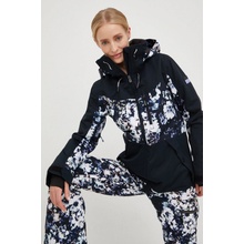 Roxy Presence Parka Jk true black flowers