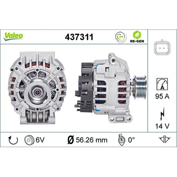 generátor VALEO 437311