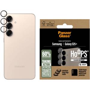 Panzer Стъклен протектор PanzerGlass за Samsung Galaxy S25 Plus, Hoops, за камера, Прозрачен
