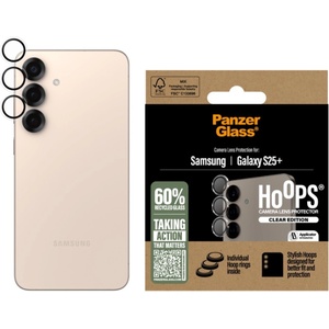 Panzer Стъклен протектор PanzerGlass за Samsung Galaxy S25 Plus, Hoops, за камера, Прозрачен