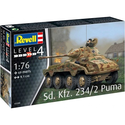 Revell Sd.Kfz. 234/2 Puma Plastic Model Kit 03288 1:76