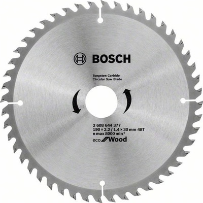 BOSCH Pílový kotúč Eco for Wood, 190x1,4 mm 2608644377