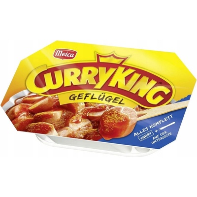 Meica Curry King Drůbeží klobása s rajčatovou omáčkou 220 g