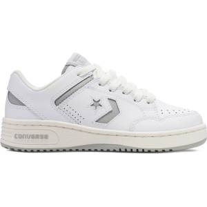 Converse Маратонки Converse Kids Weapon Leather Low-Top Trainers - 119-White/Gre