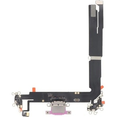 Apple iPhone 16 Plus - Nabíjecí Konektor + Flex Kabel (Pink), Pink