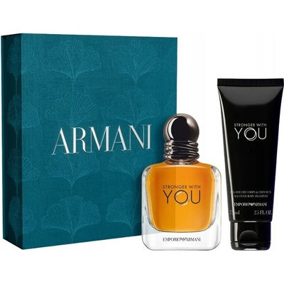 Giorgio Armani Emporio Armani Stronger With You EDT 50 ml + sprchový gél 75 ml darčeková sada