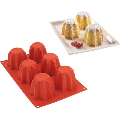 Silikomart Форма за сладки Sf100 Mini Pandoro силиконова (26.100.00.0065)