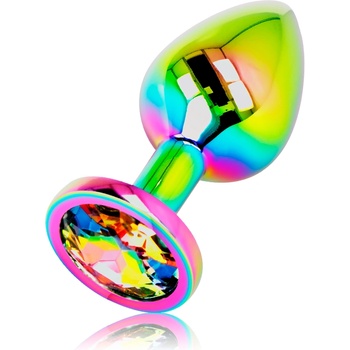 Image 1 of Ohmama Метален анален разширител със стъклено бижу ohmama размер l