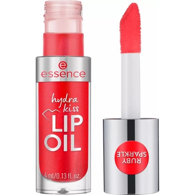 essence Hydra Kiss hydratačný olej na pery 12 Ruby Sparkle 4 ml