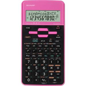 Sharp Научен калкулатор Sharp EL-531 273 функции, розов (EL531THBPK) (EL531THBPK) Калкулатори