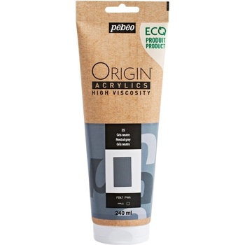 Pébéo Origin АКРИЛНА боя Neutral Grey 240 ml 1 бр (817235)