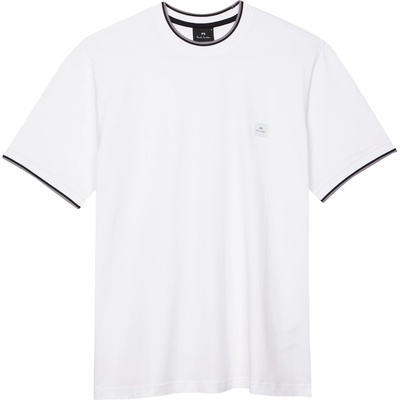 Ps paul smith Тениска PS PAUL SMITH Logo Patch T-Shirt - White 01