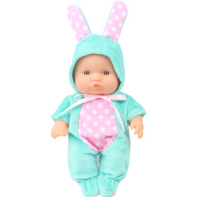 Moni Кукла Moni Toys - С костюм на ментово зайче, 20 cm (6128)