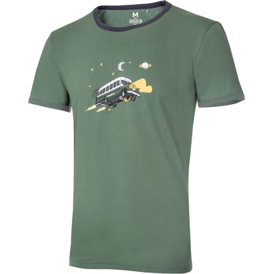 Ocun Мъжка тениска Ocun Classic T Organic Magic Bus T-shirt - Green Duck (216-0440-0111)