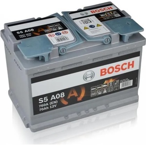Bosch S5 A08 AGM 70Ah 760A right+ (0092S5A080)