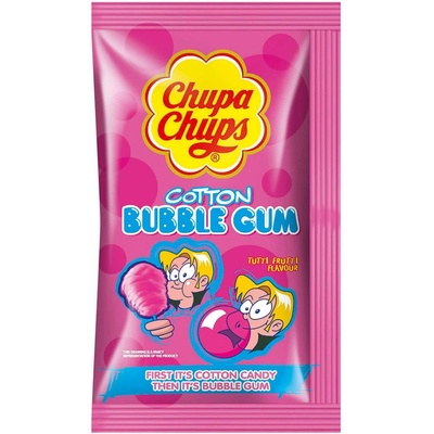 Chupa Chups Cotton Bubble Gum Tutti Frutti 11 g – Sleviste.cz