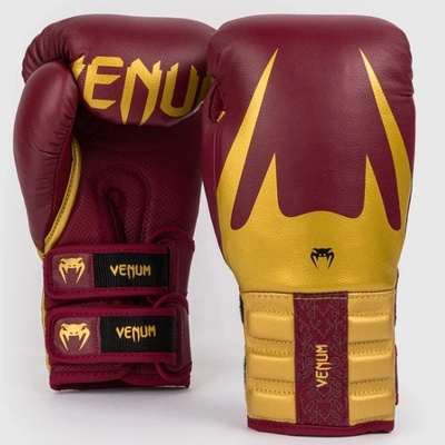 VENUM Боксови Ръкавици Venum Reverso Cherry Red / Gold - 14 oz