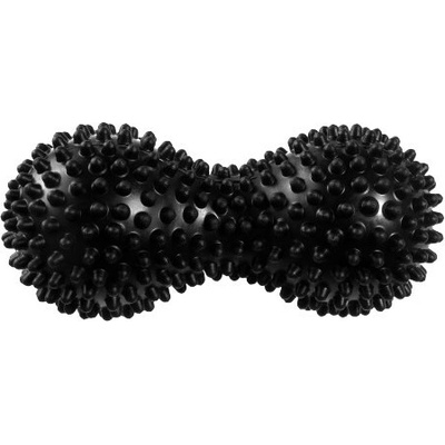 Pilo Rehabilitačná a masážna loptička Peanut II, 17 x 8 cm čierna