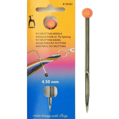 Pony Ply Splitting Needle 4, 5 mm Инструмент за плетене (635431-PONY)
