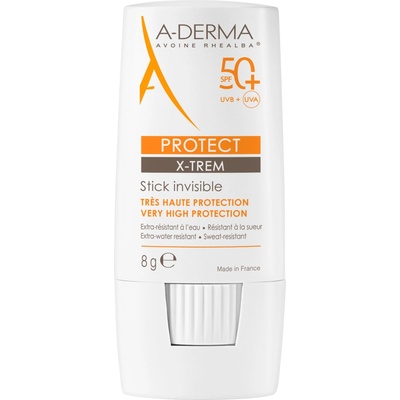 A-DERMA Protect Невидим стик X-trem, SPF50+, 8 g
