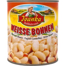 Ivanka Delikatessen Bílé fazole v konzervě 800 g