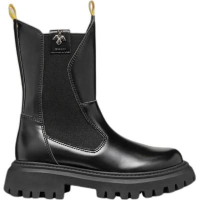 GEOX Обувки Geox Maquinnens A boots - Black