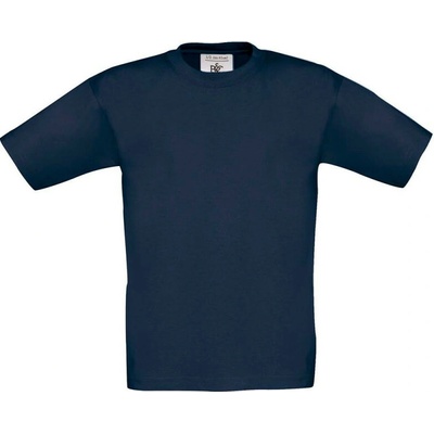 B&C Exact 150 kids dětské tričko modrá light navy