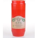 Bolsius Sofie červená 240 g