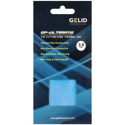 Gelid solutions GELID GP-ULTIMATE 90 x 50 THERMAL PAD, Single Pack (1pc included): 3 mm, De (TP-GP04-E)