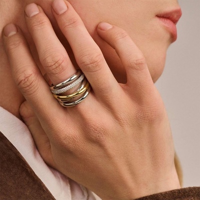 Ti Sento Дамски сребърен пръстен Ti Sento 12421ZY (12421ZY)