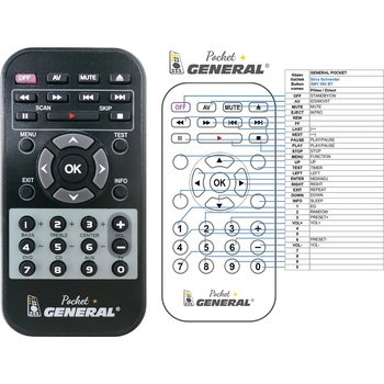 съвместим SILVA SCHNEIDER SMV 090 BT - съвместимо дистанционно управление на марката General (SMV 090 BT)