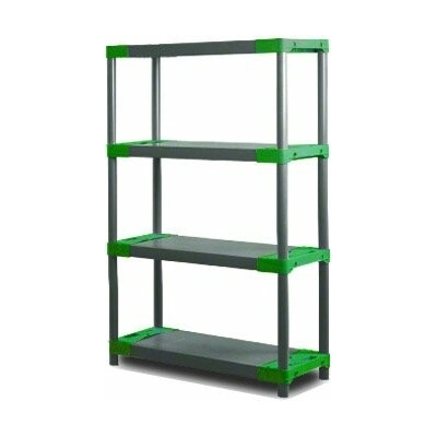 Wamar Sosenka Regál JUPITER-4 138x60 x 46 PVC Zelená