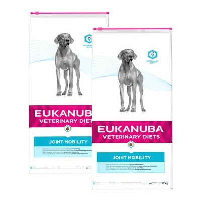 Eukanuba Veterinary Diets Joint mobility adult all breeds 2 x 12 kg