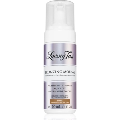 Loving Tan Bronzing Mousse samoopalovací pěna odstín Dark 120 ml