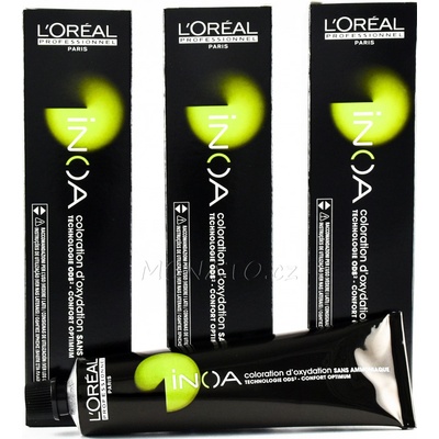 L'Oréal Inoa 2 barva na vlasy 5,56 hnědá světlá mahagonová červená 60 g