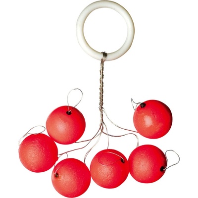 Iron Trout plavák Leuchtpilot okrúhly červený 20 mm