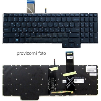 Ruská klávesnica Lenovo IdeaPad Gaming 3-15ACH 3-15ARH 3-15IMH - no frame, modrá/čierna, podsvit