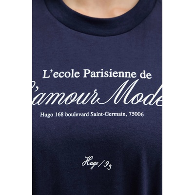 HUGO Памучна тениска HUGO Vintage Tee_16 (50545551)